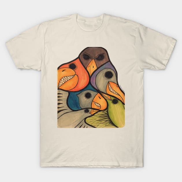 Doody birdy T-Shirt by Namtan's Hands